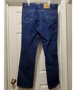 Levi Strauss 517 Men&#39;s Straight Rare Black Tab Dark Blue Jeans 38x33 NEW - $61.80 CAD