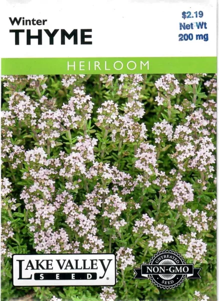 Thyme Heirloom Herb Seeds Non Gmo Lake Valley 12/24 Fresh New - £7.00 GBP
