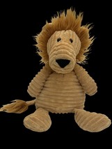 Jellycat London Lion Cordy Roy Ribbed Corduroy Plush Stuffed Animal 15” 2017 - $19.79