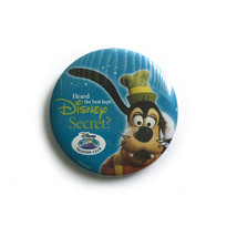 Disney Vacation Club Goofy Button, Heard the Best Kept Secret? 2.5&quot; - NEW - £13.75 GBP