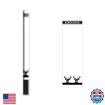 Bohning 4" Traditional Arrow Wraps Standard White Deer 12pk - $35.83
