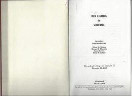 Area handbook for guatemala march 1970 DA PAM 550-78 dombroswski govt printing [ - £61.36 GBP