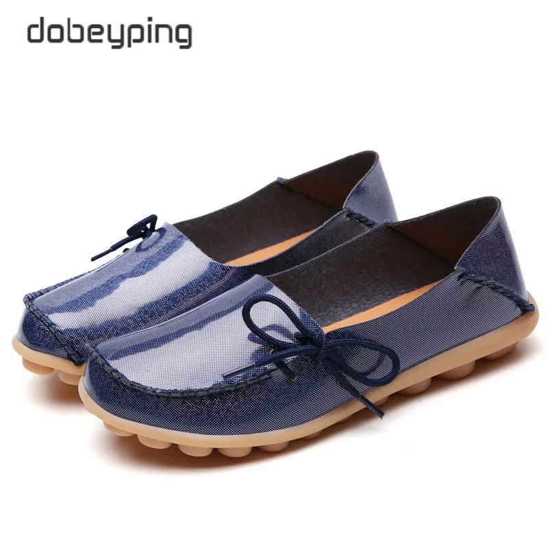 New Moccasins Women Flats Spring Autumn Woman Loafers Patent Leather Female Shoe - $69.55