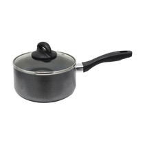 Oster Clairborne 2.5 Quart Aluminum Sauce Pan with Lid in Charcoal Grey - $53.10