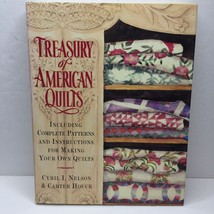 Treasury of American Quilts Cyril I Nelson Carter Houck Quilt Patterns Hardcover - £19.70 GBP