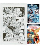 Gerry Conway Firestorm Legends of Tomorrow #1 Pg 5 Original Art Eduardo ... - $2,069.65 MXN