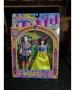  Jakks Pacific Fairytale Favorites Snow White &amp; Prince 6 1/2&quot; Hard to Fi... - $947.84 MXN