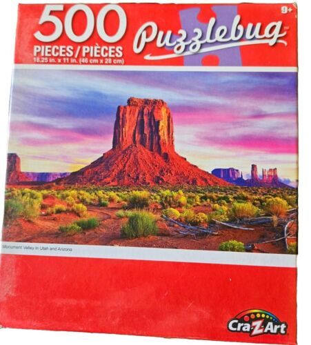 Primary image for Cra-Z-Art Puzzlebug 300 Piece Jigsaw Puzzle Monument Valley In Utah B19