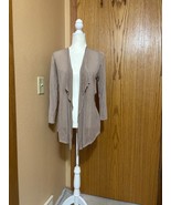 August Silk NWT Small Ladies open front cardigan - $560.48 MXN