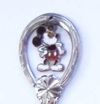 Collector Souvenir Spoon USA Florida Walt Disney World Mickey Mouse Charm  - £5.46 GBP