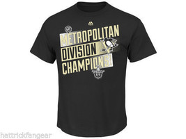 Pittsburgh Penguins Majestic NHL Metro Division Empty Net Medium Hockey T-Shirt - £14.93 GBP