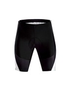 NWT WolfBike Unisex Cycling Shorts Padded Stretchy Comfort Black WHITE 2... - £15.02 GBP