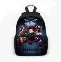 New Anime Demon Backpack Multi-pocket Boys&amp;Girls School Bag For teenage ... - £22.11 GBP