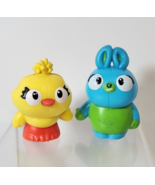 Fisher Price Little People Toy Story Ducky &amp; Blue Bunny Figures Replacement - $9.49