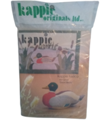 Kappie Kalico Duck Decoy Fabric Kit Q130 Vintage 1980s 9.25&quot; x 15.5&quot; - $19.79