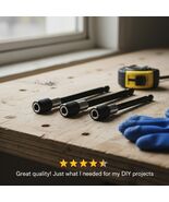 3 Pcs 1/4&quot; Hex Shank Quick Release Magnetic Screwdriver Bit Holder Exten... - $192.83 MXN