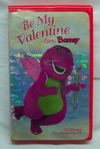 Vintage Be My Valentine Love, Barney The Purple Dinosaur Vhs Video 2000 - £11.87 GBP