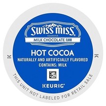 Swiss Miss Milk Chocolate Hot Cocoa 16 to 96 Keurig K cup Pods Pick Any Quantity - £18.29 GBP+