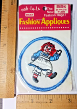 Vintage Fashion Appliques. “Ohh-La-la” Iron-On Patches. New In Packs Doll - $11.88