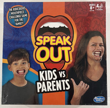 Speak Out Kids vs Parents Mouthpiece Challenge Game Brand New Sealed Hasbro - £7.26 GBP