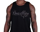 Deadline Black Goyard Maize Script Logo Tank Top Muscle Shirt - $14.96