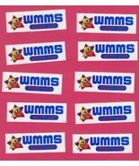 10X WMMS 101 FM Bumper Sticker Decal 100.7 FM Cleveland Rock Radio The B... - €43,83 EUR