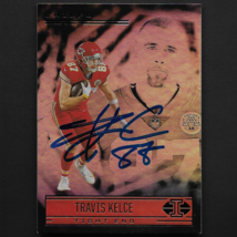 Travis Kelce autograph signed 2021 Panini card #25 Chiefs - £63.19 GBP