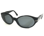 Persol Sunglasses Frames 2520 95/31 Black Silver Cat Eye Full Rim 50-18-135 - £61.91 GBP