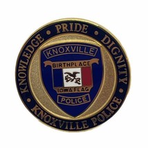 Knoxville Iowa Police Department Law Enforcement Enamel Lapel Hat Pin Pi... - $14.95