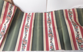 7th Avenue Brighton Super Set Balloon Valance Stripe Floral Polyester Cotton - £17.12 GBP