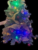Vintage Teleflora Spode Christmas Tree 24” Original Comes In the Box 200... - £102.83 GBP