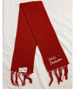 New Nebraska Cornhuskers Herbie Embroidered Knit Scarf Rectangular Red F... - £25.50 GBP