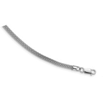 Sterling Silver 4.5mm Corona Chain Bracelet, 7.5 - £189.53 GBP