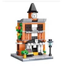 Fire Department Buliding Bricks Western-style Architecture Blocks Set Gi... - $32.90