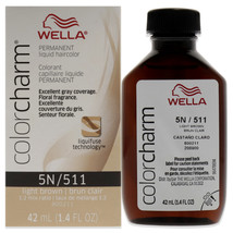 Color Charm Permanent Liquid Hair Color - 511 5N Light Brown - $16.72