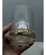 Culver Vintage 22k Gold Striped Set of 3 Lowball Glasses USA Old Fashion... - $781.77 MXN