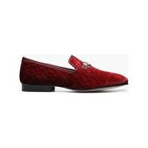 Stacy Adams Valet Slip On Bit Loafer Men's Shoes Burgundy 25166-601 image 2