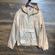 VGT  80s Tiger Le Tigre Jacket Medium Nylon Shell Tan Campus Classic Hal... - $22.80
