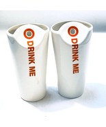 Max Brenner Drink Me Mug 6 inch Hot Chocolate Lot 2 Ceramic Alice Wonder... - £30.03 GBP