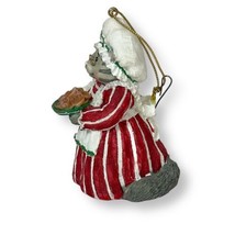 Kitty Granny Cat with Cookies Ornament Mrs Claws 3.5” - $14.85