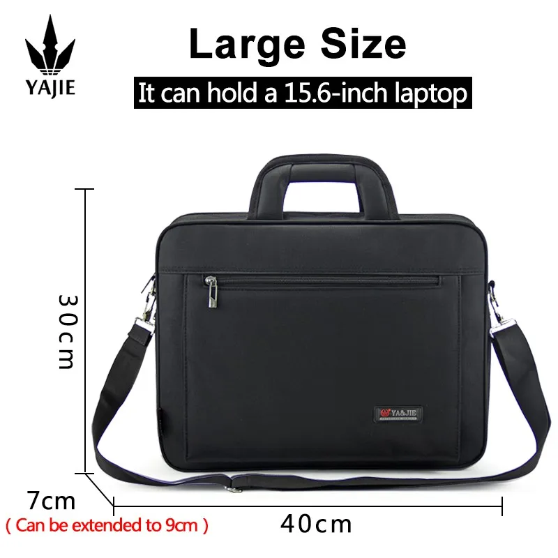 Ge capacity briefcase bag men business bag 14 inch 15 6 laptop bag shoulder bags canvas thumb200