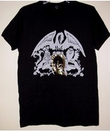 Queen Concert Tour T Shirt Vintage 2014 Adam Lambert Gold Foil Front Siz... - $1,201.53 MXN