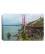 Canvas Print &quot;Foggy Bridge&quot; - $39.59+