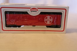 HO Scale Model Power 50&#39; Box Car, Santa Fe, Red, #48274 BNOS - £23.98 GBP