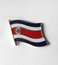 Costa Rica Flag Lapel Pin Badge 1 Inch - £4.19 GBP