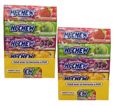 2 Packs Hi-Chew Fruit Chews, Variety Pack, 1.76 oz, 15 ct - £31.52 GBP