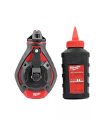 100 Ft. Bold Line Chalk Reel Kit with Red Chalk - $417.55 MXN