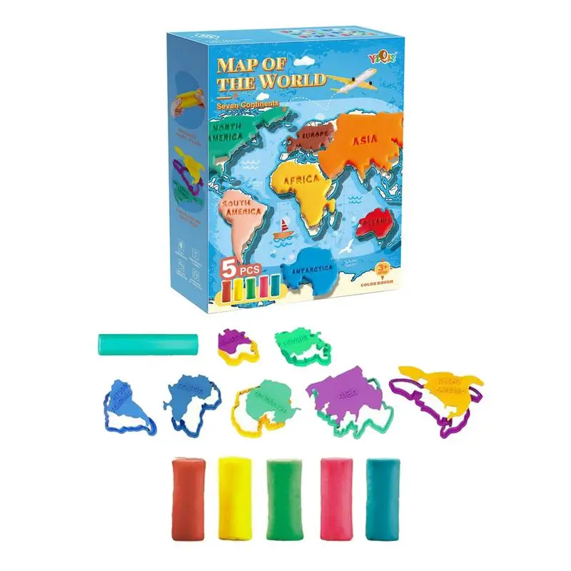 Colored Clay Playdoh Clay Set Modeling Arts And Crafts Kits With Clay Tools - £9.07 GBP+