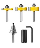 1/4 Inch Shank Rabbet, Multiple Depths 1/8&quot;, 1/4&quot;, 5/16&quot;, 3/8&quot;, 7/16&quot;, 1/2&quot; - $747.68 MXN