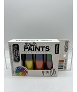 ArtSkills Acrylic Paint Set 8 Colors .75ozea 6oz Wood Canvas Metal plast... - $14.69 CAD